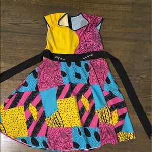 Nightmare Before Christmas Sally Costume- dress, leggings, and wig!